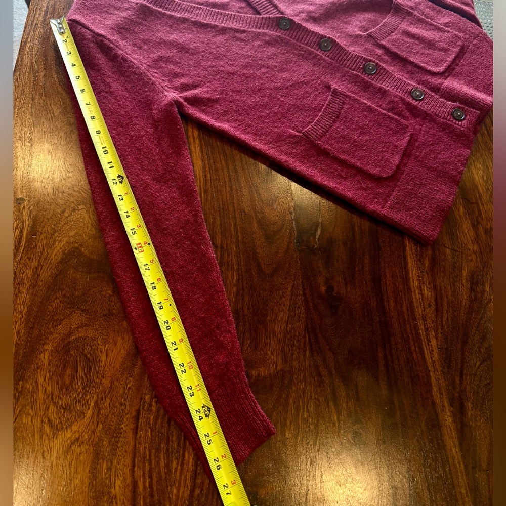 Pendleton Washable Wool Women's Rust Cardigan Swe… - image 6